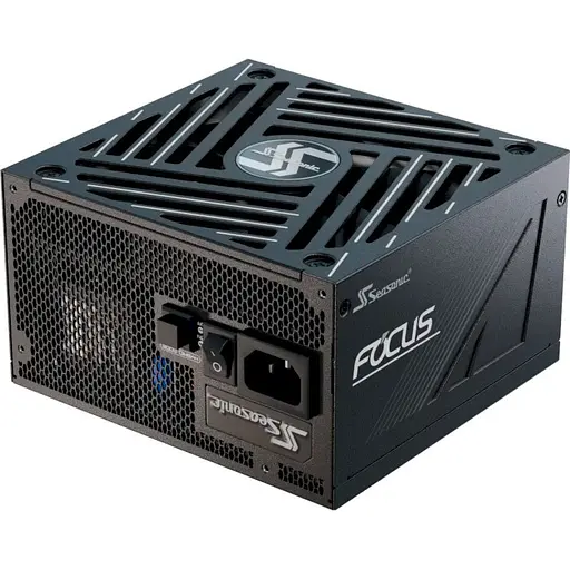 Блок питания 1000 Вт, Seasonic Focus GX ATX 3.1, черный, модульный, 80+ золотистый, Active PFC, 13.5 см FDB, 3xMolex/8xSATA - фото 1