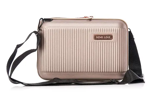Бьюти-кейс Semi Line 4.5L Champagne (T5666-1) (DAS302648) - фото 3