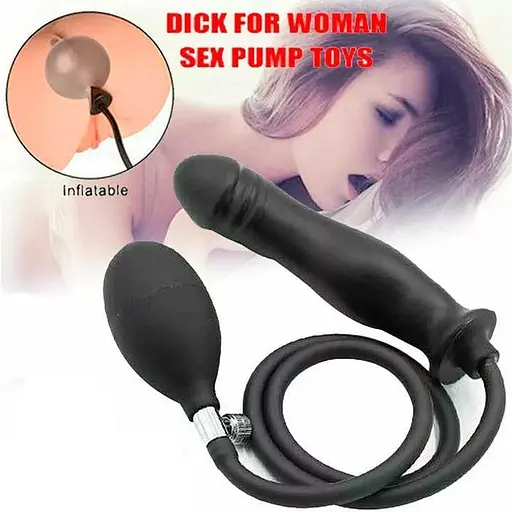 Надувний анальний розширювач Фалос 3,3 см - 5,3 см - фото 2