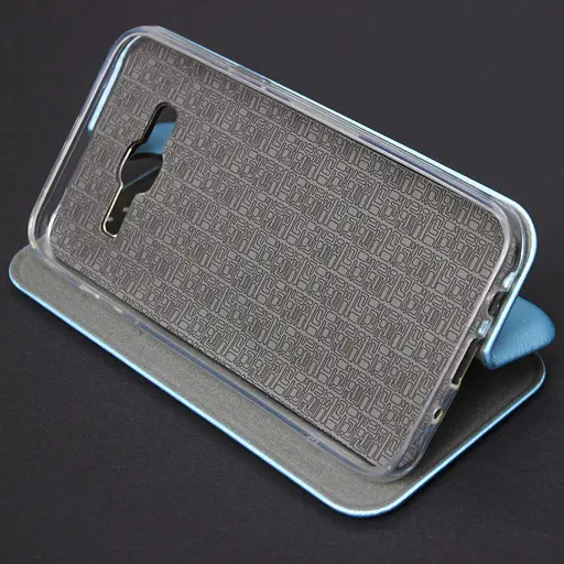 Чехол книжка Xiaomi Redmi 13 эко-кожа Premium Case для смартфонов Голубой - фото 2