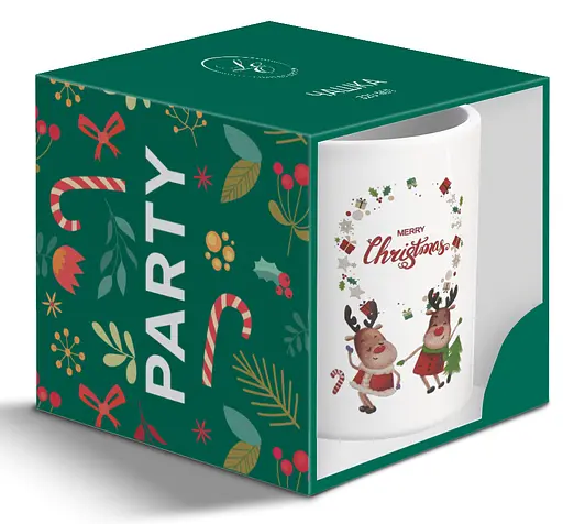 Чашка Limited Edition NY Party керамическая для чая/кофе 320 мл (TRSC-BR5021-M03) - фото 2