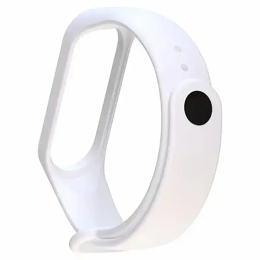 Ремешок для фитнес-браслета Lemfo для Xiaomi Mi Band 3 и 4 белый - фото 2