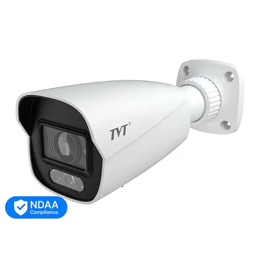 IP-видеокамера 4MP TVT TD-9442S4-C(D/AZ/PE/AW3) White f=2.8-12mm, ИК+LED-подсветка, с микрофоном (77-00371)