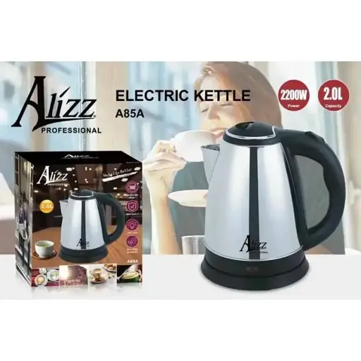 Электрочайник Alizz A85A нержавеющая сталь 2,0 л 2200 Вт - фото 2