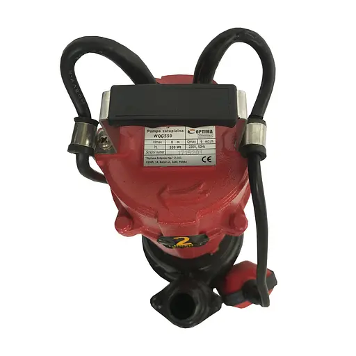 Дренажно-фекальный насос Optima WQG 550 0,55 кВт з ріжучим механізмом (13994) - фото 3