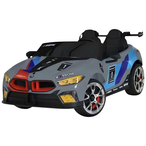 Електромобіль дитячий Bambi M 5849EBLRS-11 24V спортивний BMW для двох із пультом керування