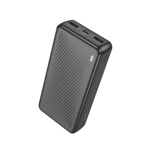 Зовнішній акумулятор BOROFONE BJ55A Graceful power bank (20000mAh) Black - фото 1