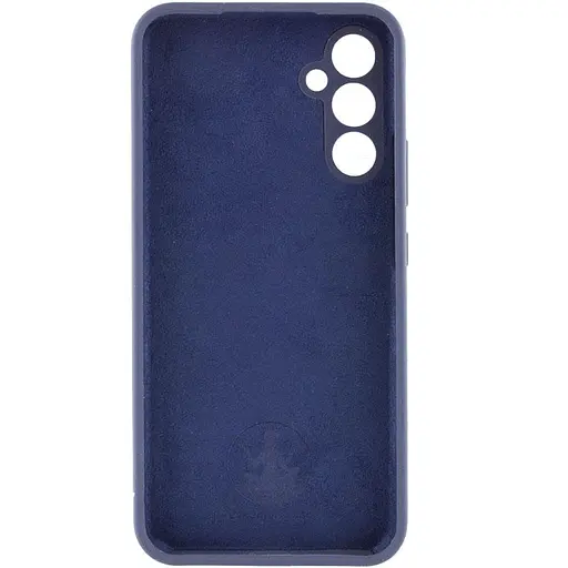 Чехол Lakshmi Silicone Cover Full Camera AAA для Samsung Galaxy A36 5G Темно-синий/Midnight blue - фото 3