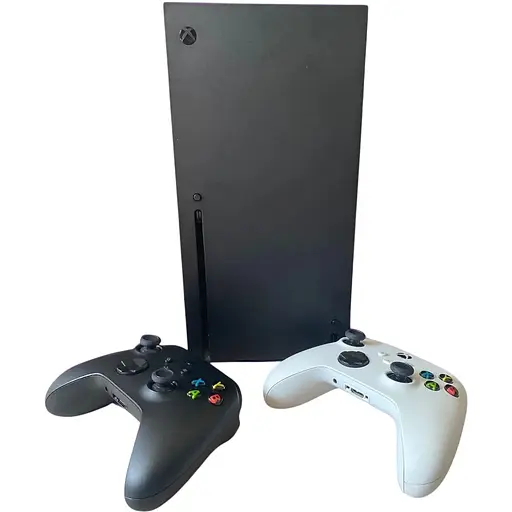 Стационарная игровая консоль Microsoft Xbox Series X + 2 джойстика и Game Pass на 13 месяцев гарантия