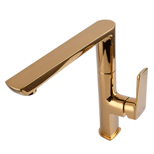 Змішувач для кухні Topaz Lexi TL-21401-H57-AU Золотий - фото 7