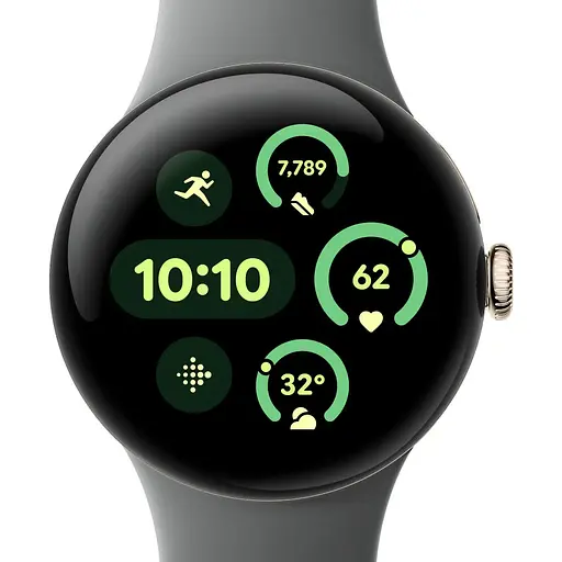 Smart Watch Google Pixel Watch 3 41mm Bluetooth / WiFi Gold Case/Hazel Band Global version - фото 3
