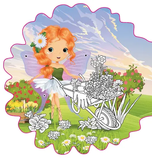 Квіткові феї. Ромашка. 62 наліпки - фото 4