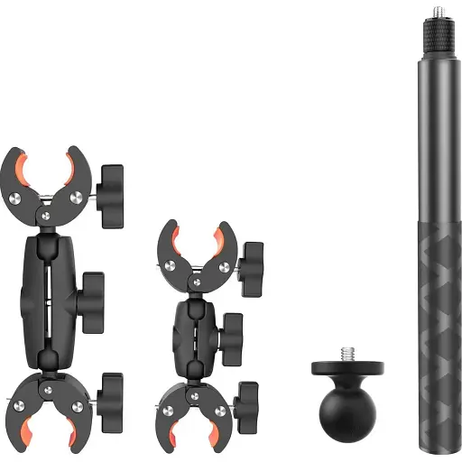 Крепление на мотоцикл AC Prof HQS-Bundle-N06 для экшн-камер с моноподом [143678] - фото 4