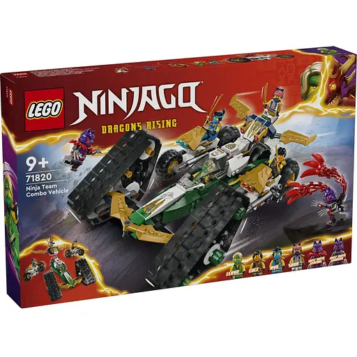 Конструктор LEGO Ninjago Комби-автомобиль команды ниндзя 576 деталей (71820) - фото 2