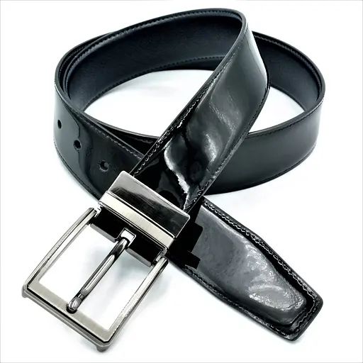 Ремінь шкіряний Weatro чоловічий двосторонній 110-125х4 см acs0013801 - фото 7