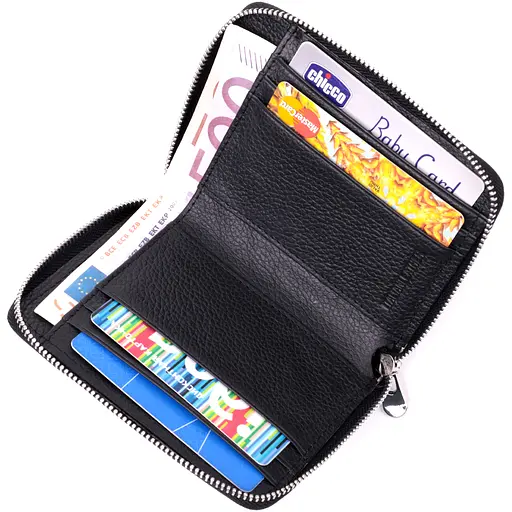 Кожаный женский кошелек ST Leather 11.8х9.5х2 см acs0028392 - фото 3