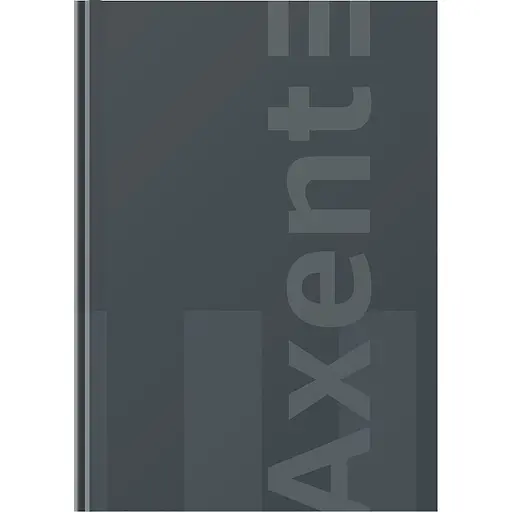 Книга записная Axent One color А4- 96 листов клетка серая (8426-4-A)