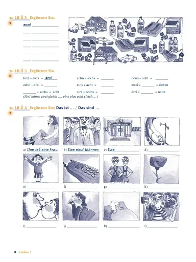 Delfin Arbeitsbuch Teil 1 Lektionen 1–10 - фото 3