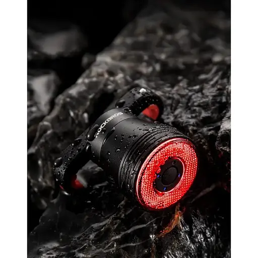 Задний фонарь ROCKBROS Q5 умный с датчиком торможения аккумуляторный - фото 6