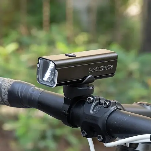 Велофара ROCKBROS RHL 1000 мощная аккумуляторная USB 4500 mAh 1000 LUM - фото 3