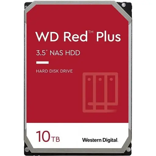 Жесткий диск Western Digital Red Plus 10 TB (101EFBX)