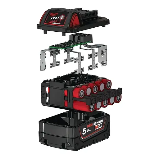 Акумулятор Milwaukee Redlithium M18 18 В 5 А·год 0.8 кг (4932430483) - фото 3