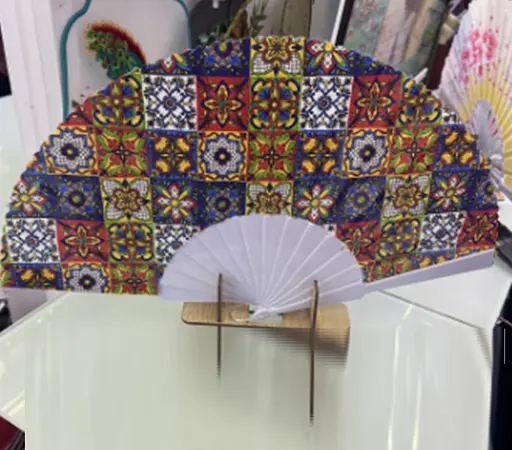 Аксессуар веер Орнаменты (в ассортименте) - фото 2