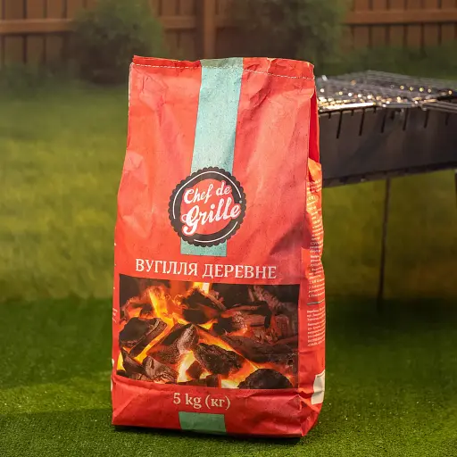 Уголь древесный Chef de Grille 5 кг - фото 3