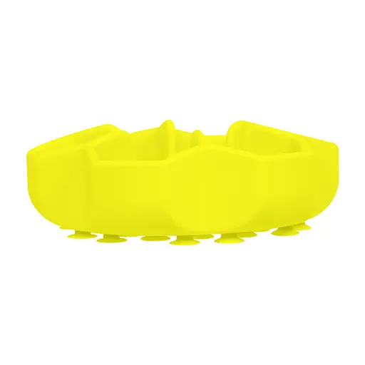 Миска для медленного питания Waudog Silicone 750 мл желтый - фото 4