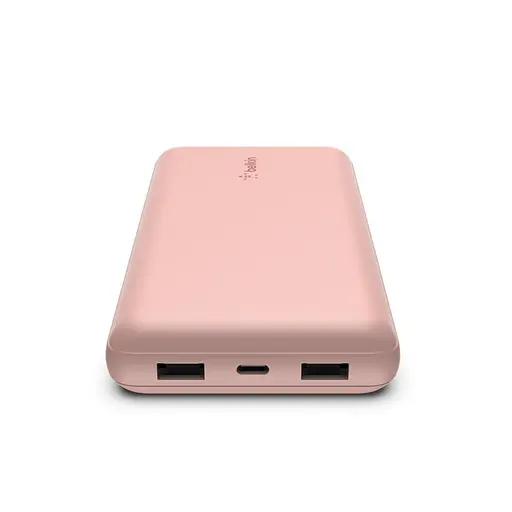 Акумулятор портативний Belkin 20000 mAh 15W Rose Gold (BPB012BTRG) - фото 3