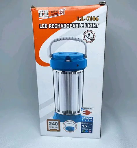 Светильник аккумуляторный Lei Liang LL-7106 работает от повербанка USB - фото 7