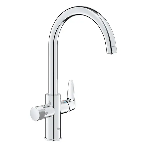 Смеситель для кухни с подключением питьевой воды Grohe Blue Pure BauCurve 30580000 Хром - фото 1