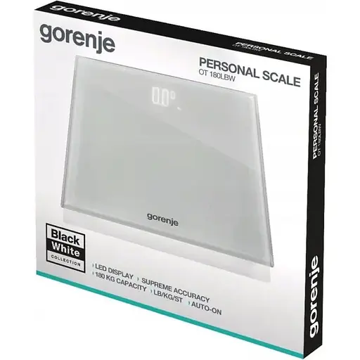 Ваги підлогові Gorenje OT 180 LBW (739464) - фото 3
