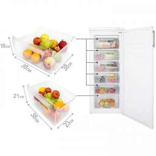 Морозильна камера Prime Technics FS 1435 M - фото 4