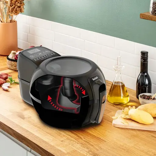 Аэрогриль Tefal ActiFry & Grill Genius 1500 Вт черно-золотой (FZ775810) - фото 9