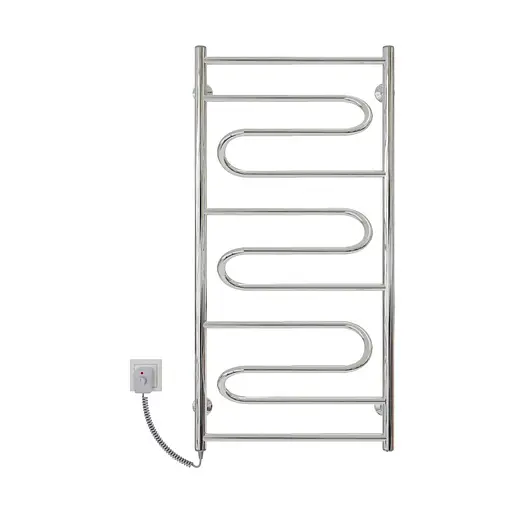 Электрический полотенцесушитель Kosser Илюзия 1000x500/4 EL рег. ДІ03ЕL, Хром, Левое - фото 2