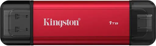 Портативний SSD Kingston 1TB USB 3.2 Gen 2 Dual USB-A R1050/W950MB/s - фото 2