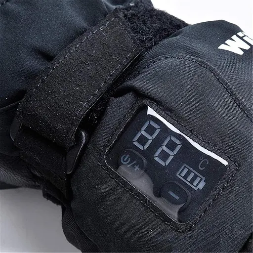Шкіряні рукавички з підігрівом для жінок та чоловіків, водонепроникні теплові рукавички для рук з підігрівом - фото 5