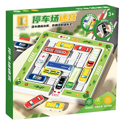 Портативна інтерактивна гра-лабіринт Epik SHT KJ131-3 Move Car Parking Colorful - фото 4
