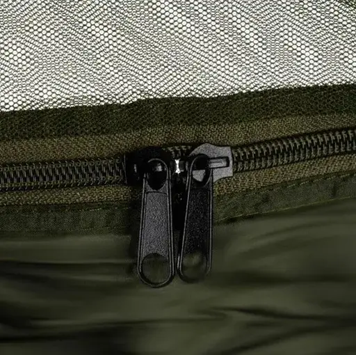 Туристичний гамак з тентом та москітною сіткою TRIZAND 25364 260×140 см вантажопідйомність 250 кг - фото 7