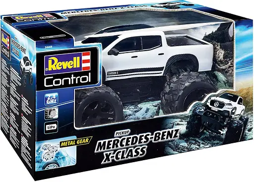 Машинка Revell Control RC Car Mercedes X-Class на управлінні 2.4 GHz білий 24465 - фото 6