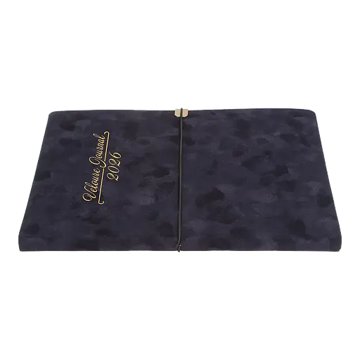 Ежедневник датированный Buromax Velour 2026 A4 искусственная кожа черный (BM.2771-01) - фото 10