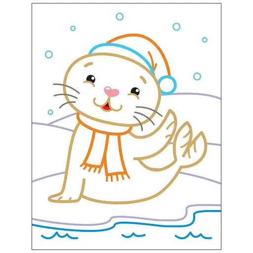 Детские цветные раскраски "Пингвиненок" Ранок 18701, 2-3 года - фото 5