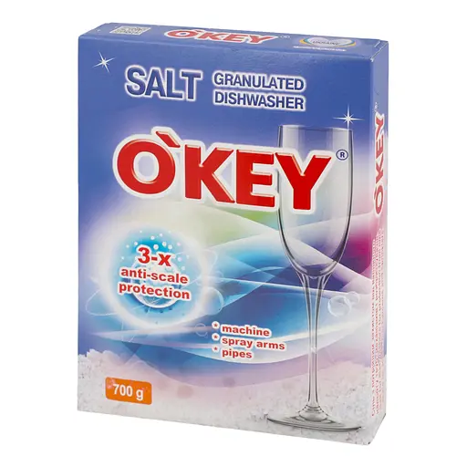 Уцінка. Сіль для посудомийної машини O'key гранульована 700 г