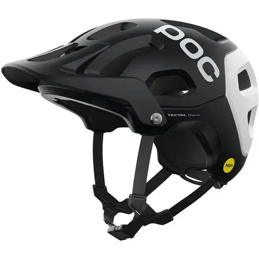 Велошолом Poc Tectal Race Mips Black/White L (1033-PC 105808348LRG1)