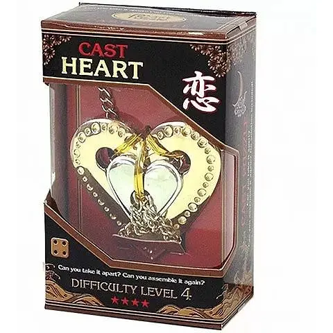 Головоломка Huzzle Heart (Харт) Cast Puzzle 4 звезды 473787 - фото 3