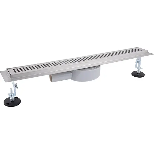 Душевой канал Qtap Scorpio FA700 из нержавеющей стали поворотный сифон/сухой затвор 700 мм - фото 1