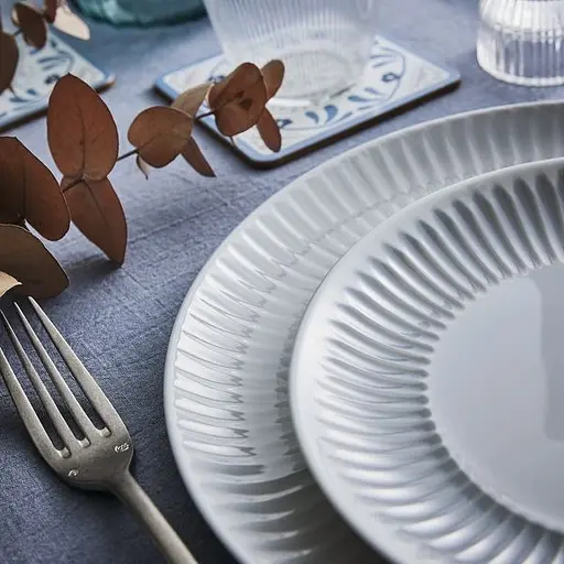 Тарелка Luminarc COTTAGE GRANIT обеденная 25 см серая стеклокерамика (V2520) - фото 3