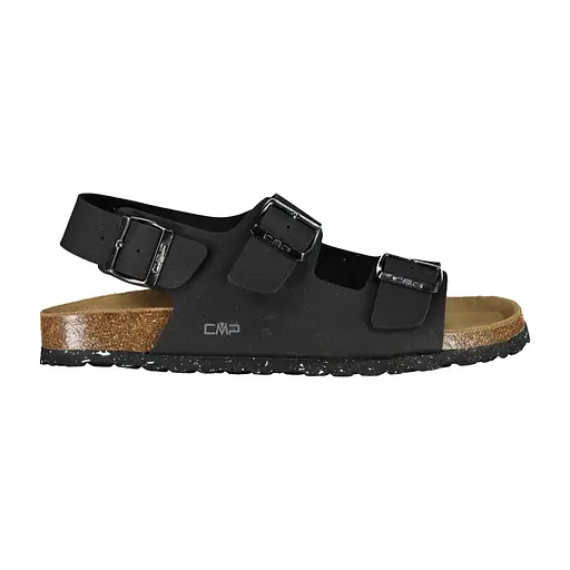 Сандалии CMP Eco Keidha Slipper 42 Black (1097-3Q91027-U901 42)