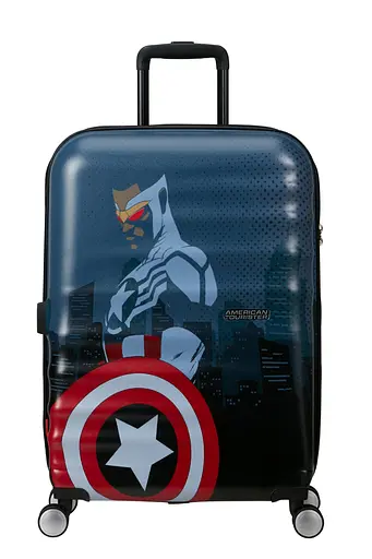 Чемодан 67 См American Tourister WAVEBREAKER DISNEY CAPITAN AMERICA CITY 67х47х26 31C*03020